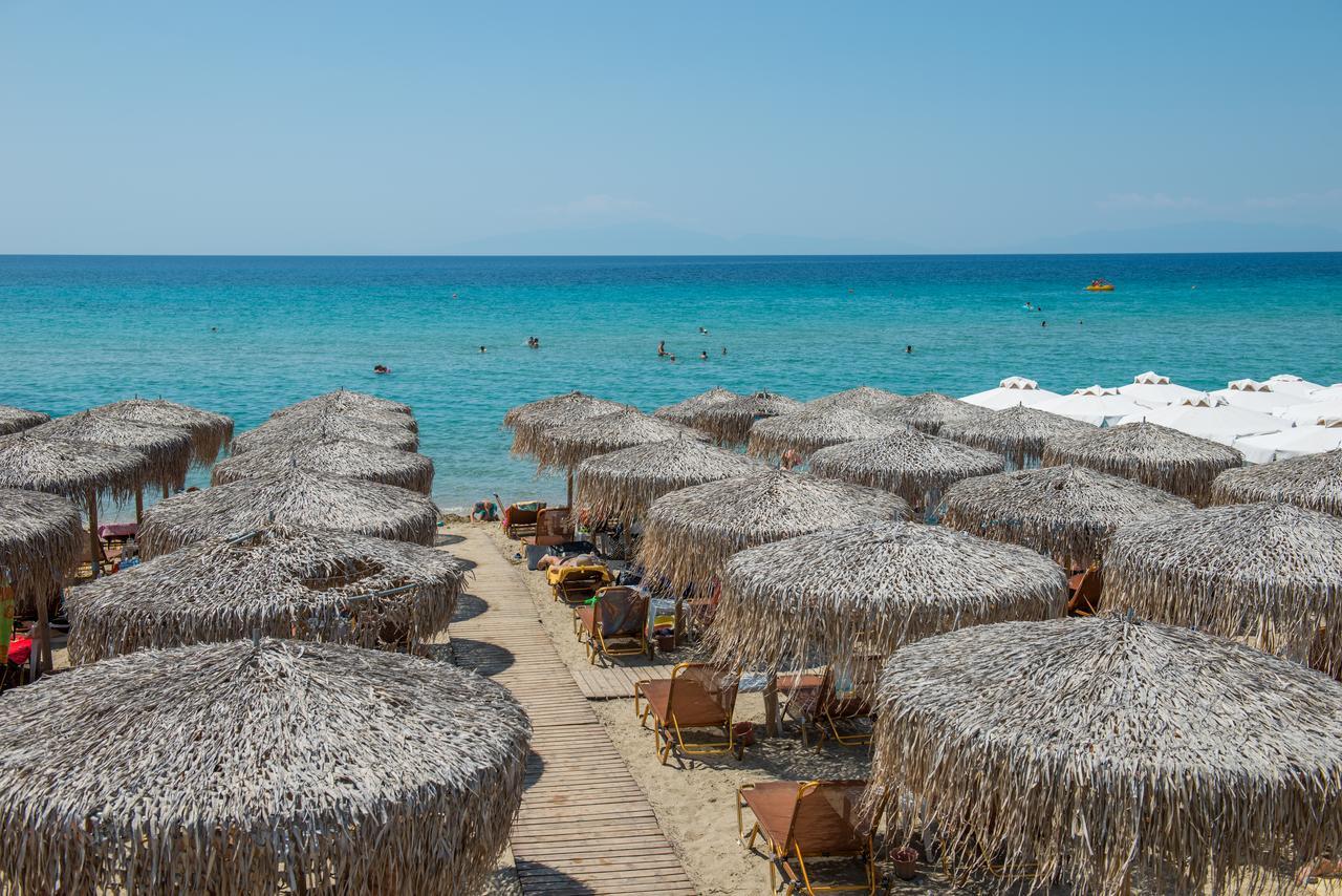 Georgalas Sun Beach Rooms Nea Kallikrateia Eksteriør billede