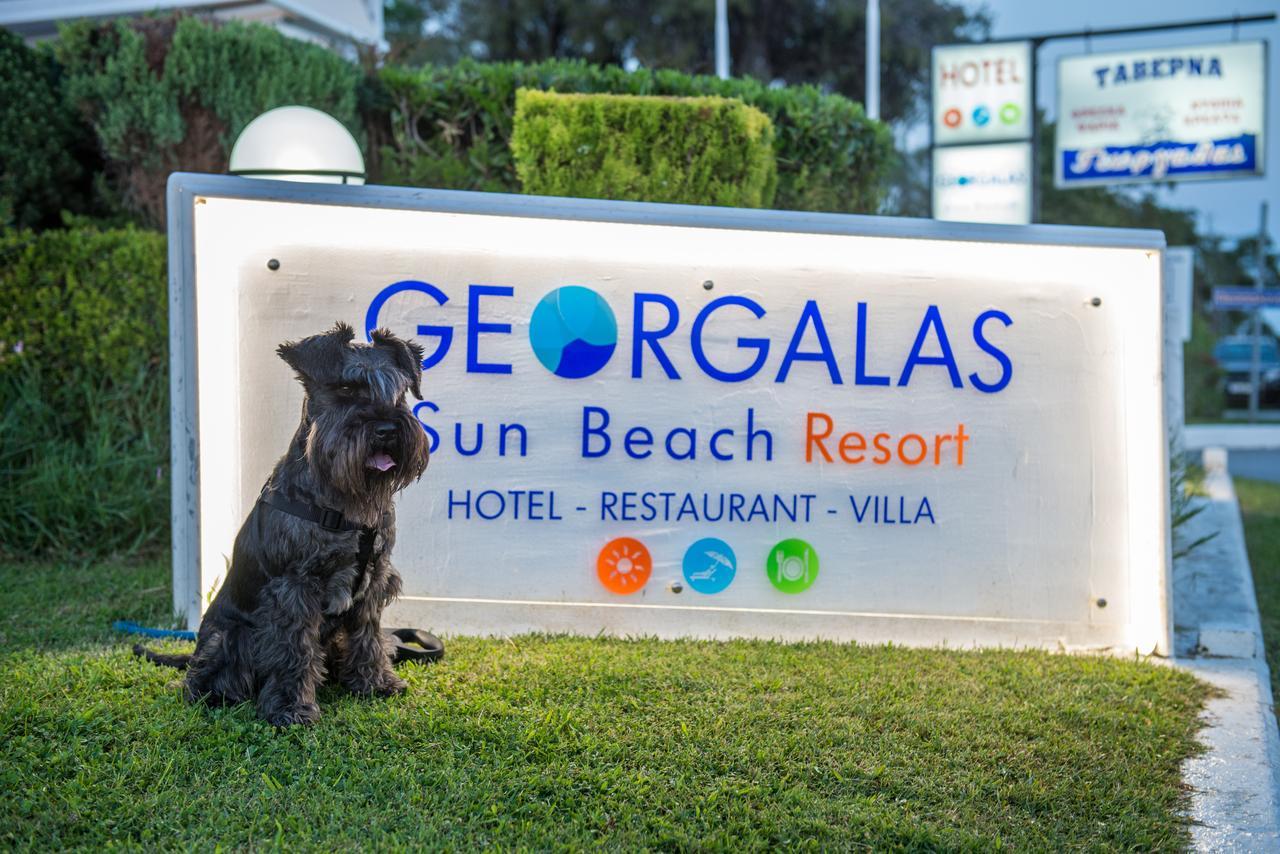 Georgalas Sun Beach Rooms Nea Kallikrateia Eksteriør billede