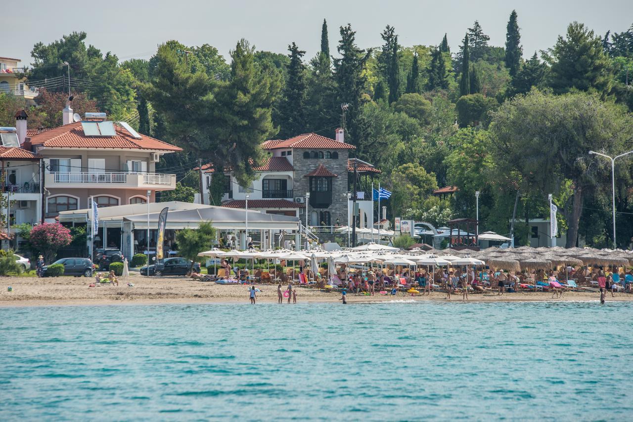 Georgalas Sun Beach Rooms Nea Kallikrateia Eksteriør billede