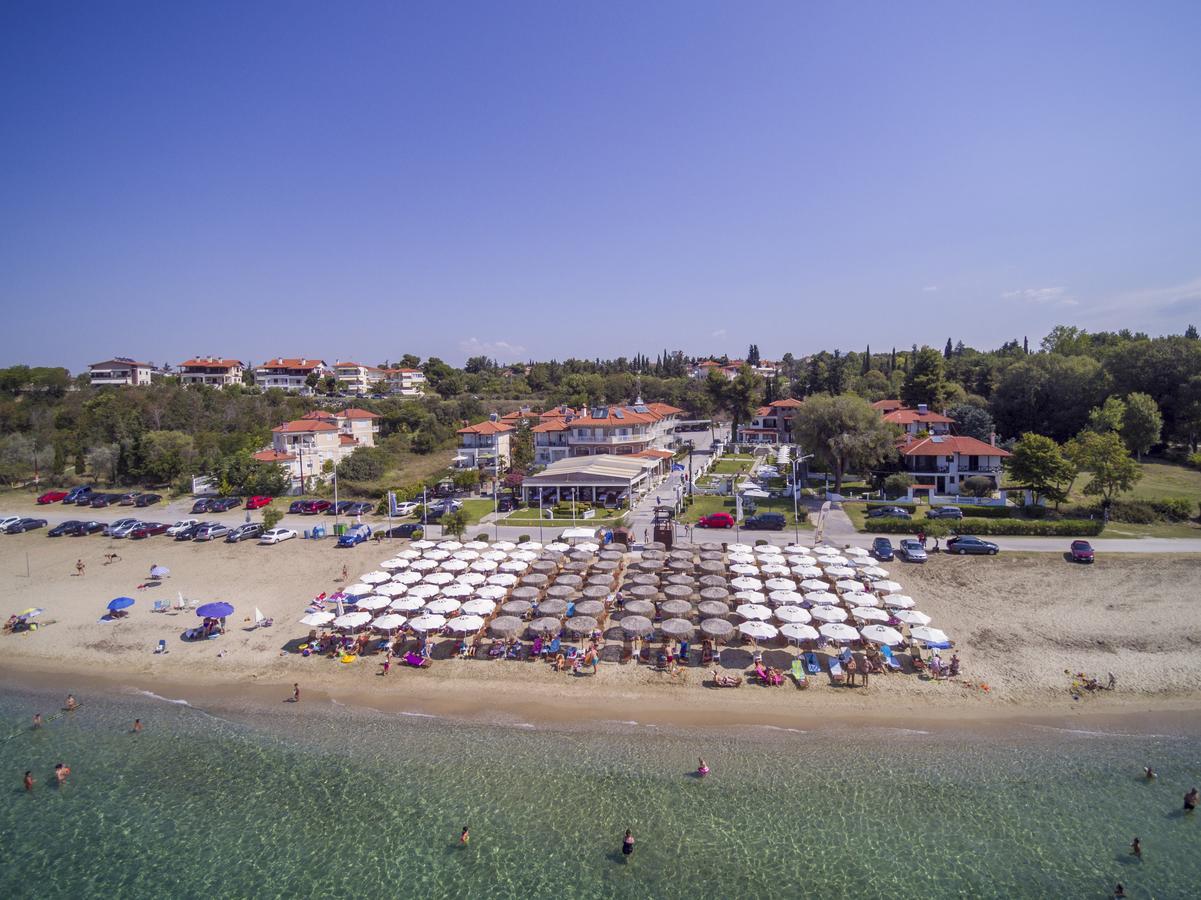 Georgalas Sun Beach Rooms Nea Kallikrateia Eksteriør billede