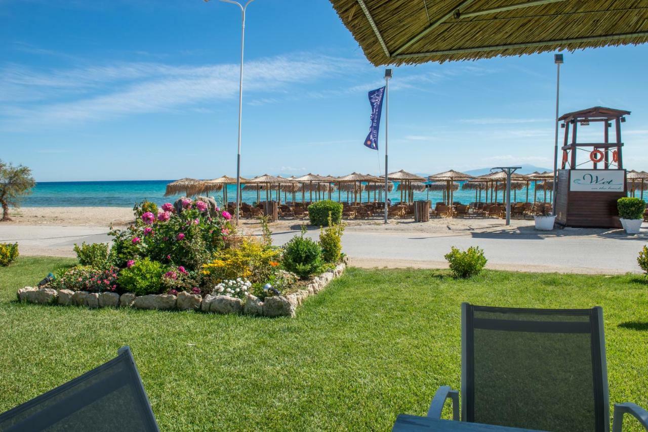 Georgalas Sun Beach Rooms Nea Kallikrateia Eksteriør billede